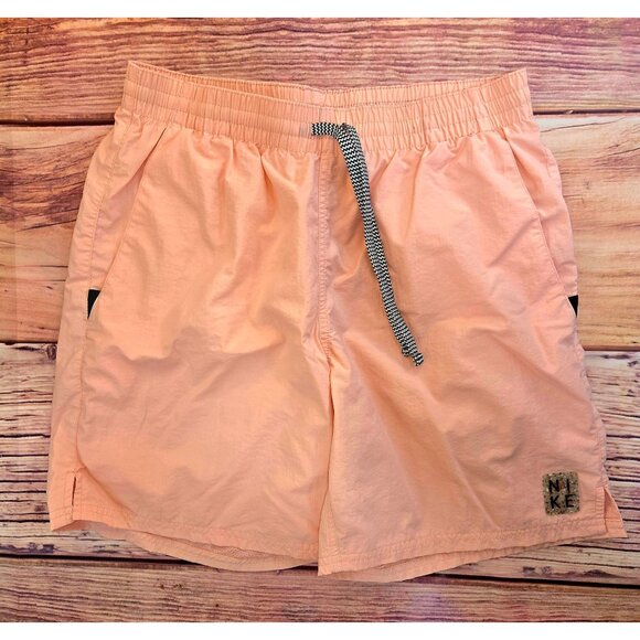 Nike Boys Peach Swim Shorts Size Large NWOT - Picture 1 of 7
